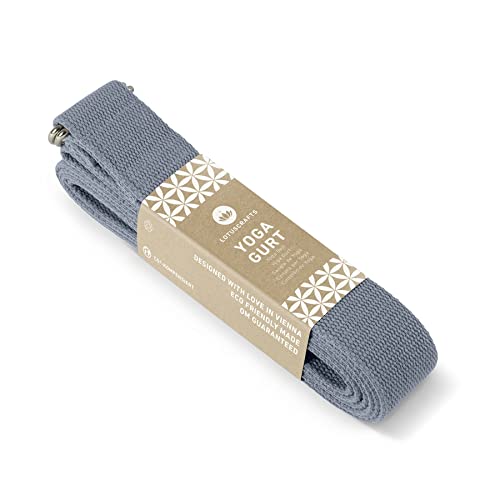 Lotuscrafts Organic Cotton Yoga Strap - Improved Stretch
