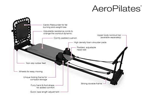 Purple Bodi-Tek AeroPilates Reformer: 435 PLUS