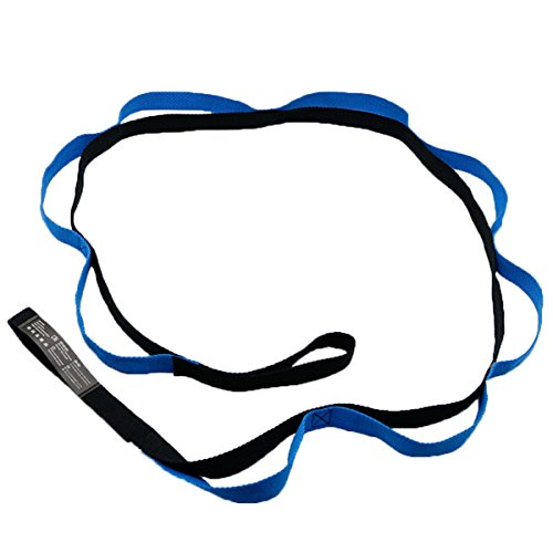 Flexibility Stretching Strap for Yoga, Pilates, and Gymnastics
