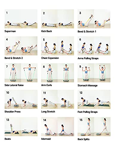 Portable Pilates Reformer Alternative for Full Home Workouts