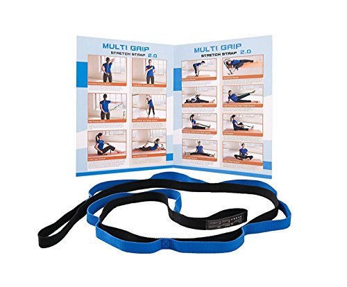 Flexibility Stretching Strap for Yoga, Pilates, and Gymnastics