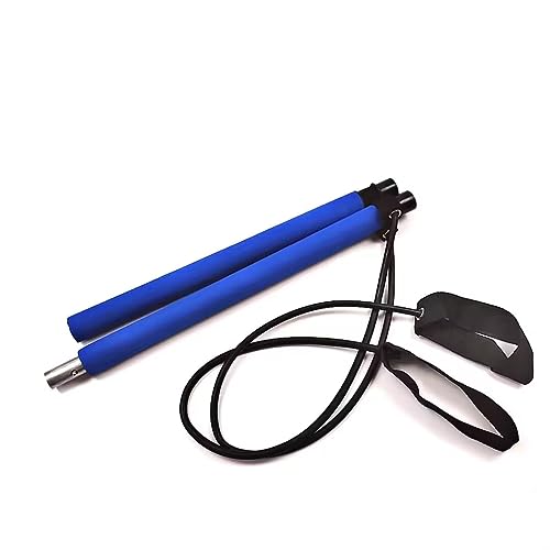 Portable Bodybuilding Yoga Pilates Stick with Resistance Band