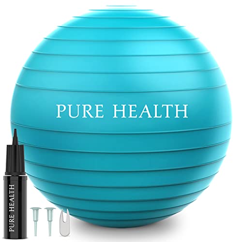 Swiss Yoga Ball with Pump - Versatile Home Fitness