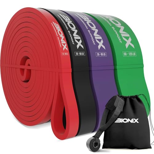 Bionix Resistance Bands Set - Durable, Eco-Friendly, Various Levels