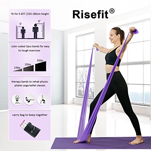 Non-Latex Resistance Bands Set for Home Fitness