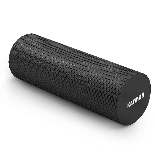 Portable Foam Roller for Muscle Recovery - Black