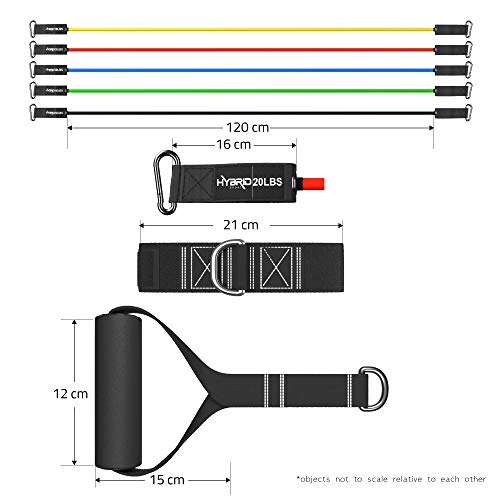 HYBRID Resistance Bands Set - Heavy Duty