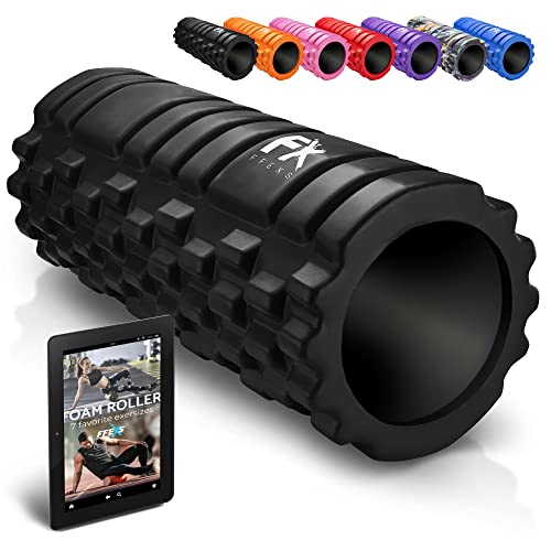FX FFEXS Deep Tissue Foam Roller for Muscle Massage