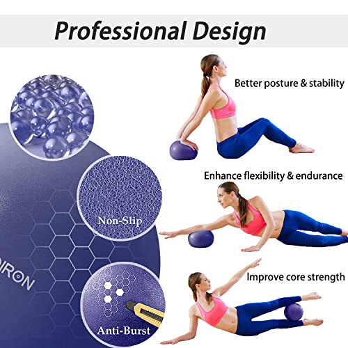 PROIRON Small Soft Pilates Ball - 25cm