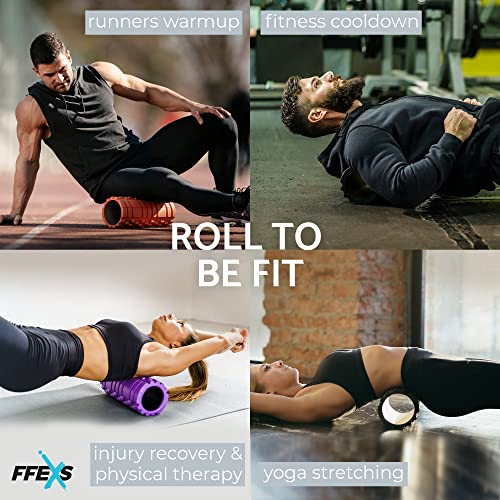 FX FFEXS Deep Tissue Foam Roller for Muscle Massage