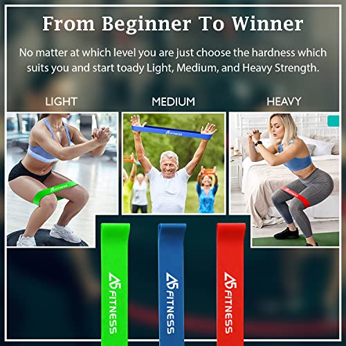 Black Foam Roller with 3 Resistance Bands