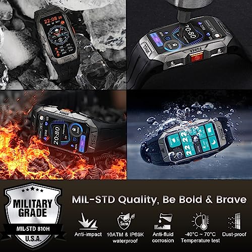 KOSPET Tank X1 Men's Smart Fitness Watch