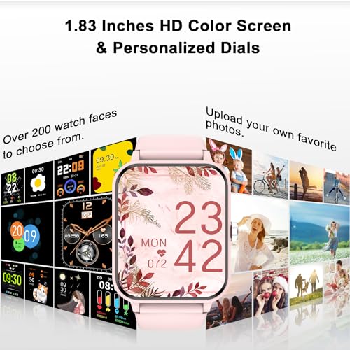 Blackview Women's Smart Watch: Fitness, Heart Rate, Sleep