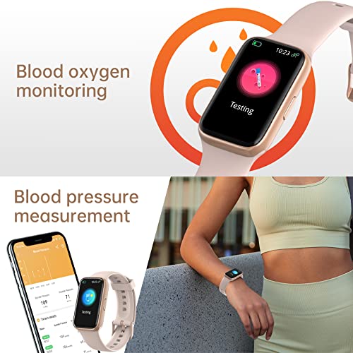 Smartwatch Fitness Tracker - Heart Rate, Sleep Monitor