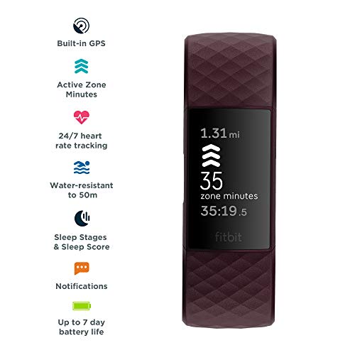 Fitbit Charge 4: GPS Tracker for Home Fitness