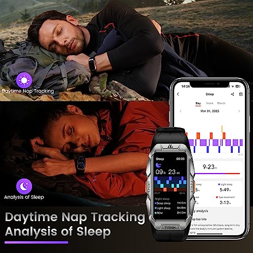 KOSPET Tank X1 Men's Smart Fitness Watch