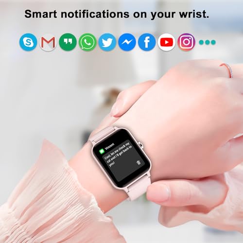 Blackview Women's Smart Watch: Fitness, Heart Rate, Sleep