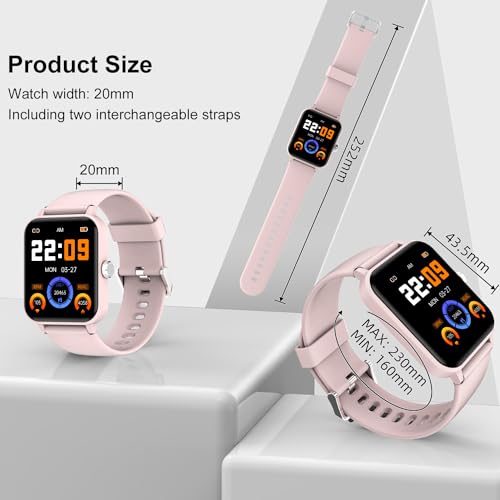 Blackview Women's Smart Watch: Fitness, Heart Rate, Sleep