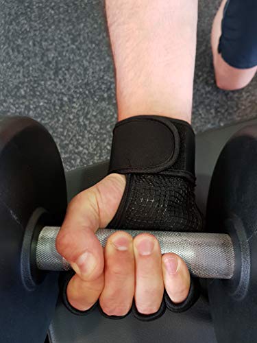 BEAR GRIP - Open Workout Gloves (Black, L)