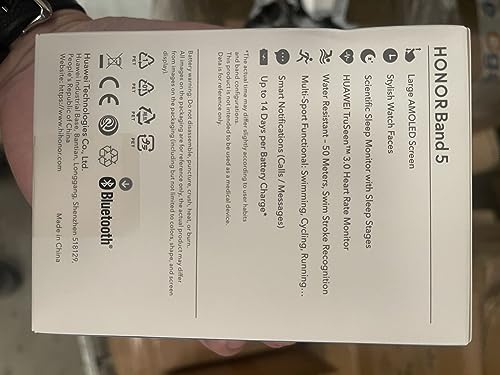 HONOR Band 5: Heart Rate Monitor, Sleep Tracker
