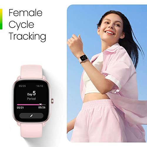 Amazfit GTS 4 Mini Smart Watch - Pink