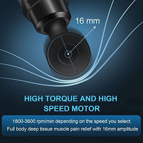 Deep Tissue Muscle Percussion Massager, 30 Speeds