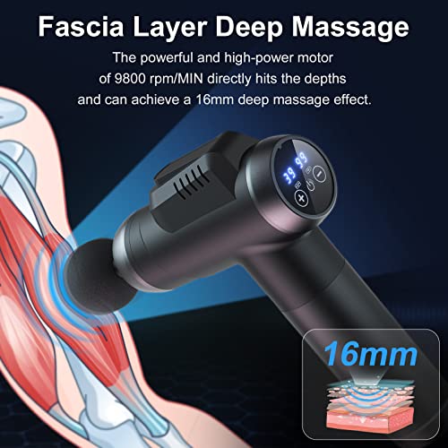 Powerful Deep Tissue Massage Gun, 99 Speeds