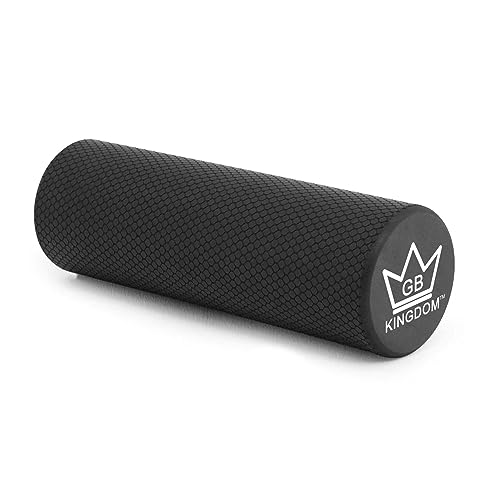 45cm Black Foam Roller - Fitness & Balance Training