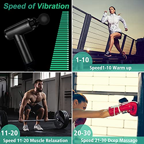 Powerful Deep Tissue Massage Gun for Athletes