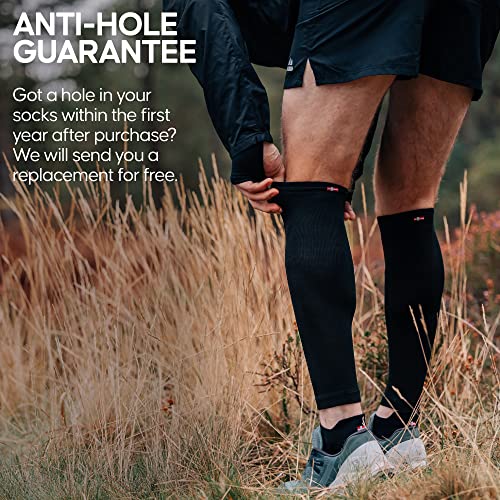 DANISH ENDURANCE Calf Compression Sleeves - Solid White, Medium