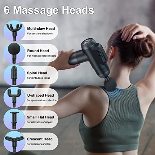 Powerful Deep Tissue Massage Gun, 99 Speeds