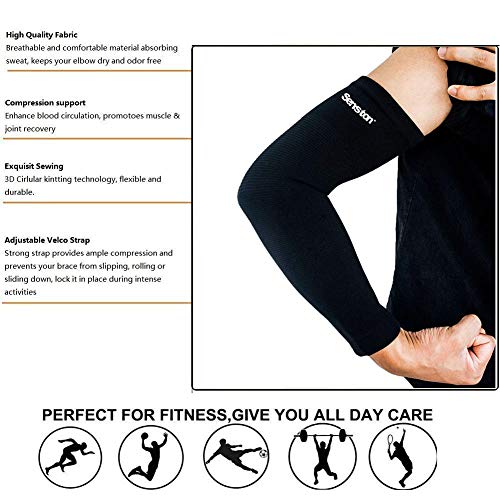 Senston Arm Support - Compression Sleeve for Tendonitis and Arthritis