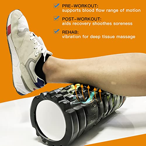 HCFGS Foam Roller: Deep Tissue Muscle Massage Tool