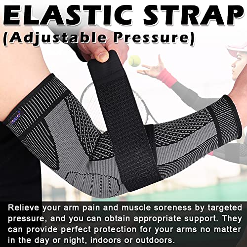 Compression Arm Sleeves for Men & Women, Elbow Braces