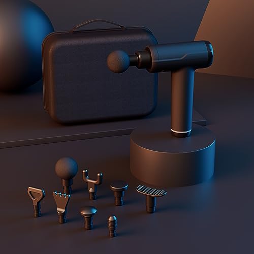 Portable Deep Tissue Massage Gun: 20 Speeds