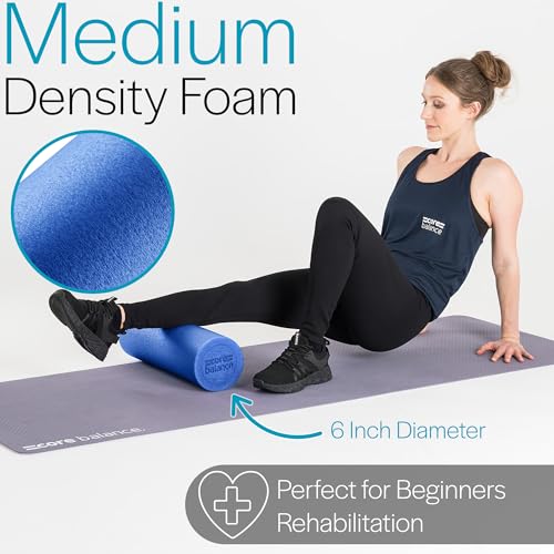 Muscle Massage Roller for Balance - 45cm Blue