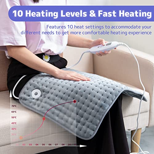 Large Electric Heating Pad for Back Pain Relief
