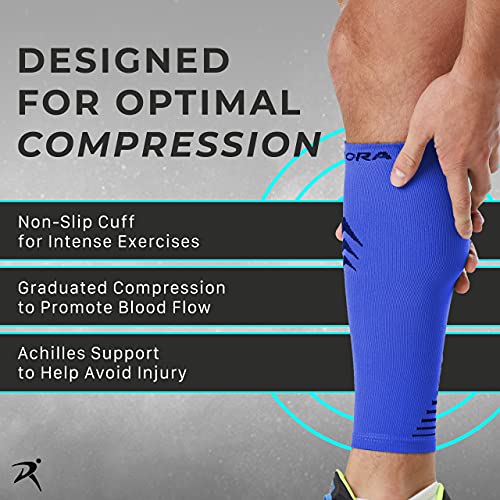 Rymora Calf Compression Sleeves - Sporty Black