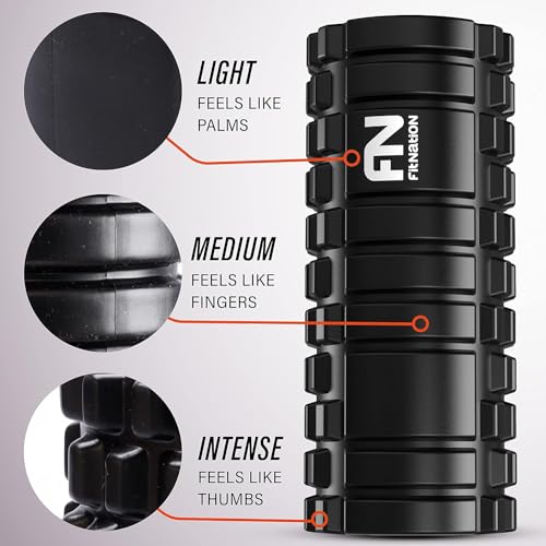 Ultra-Lightweight Fit Nation Foam Roller - Black
