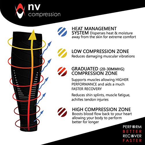Compression Calf Guards for Sports Recovery and More