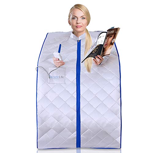 SereneLife Portable Infrared Sauna and Foot Pad