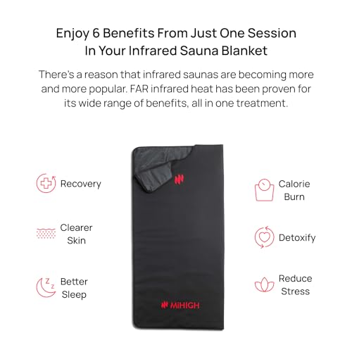 MiHIGH - Upgraded Sauna Blanket for Exercise Recovery