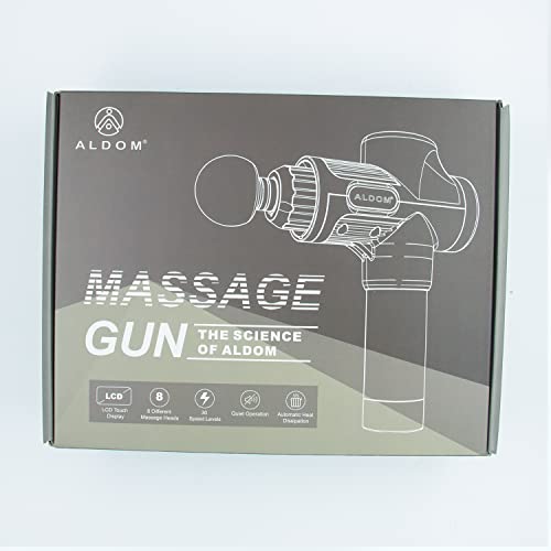 ALDOM Deep Tissue Percussion Massager - 30 Speeds