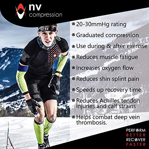 Compression Calf Guards for Sports Recovery and More
