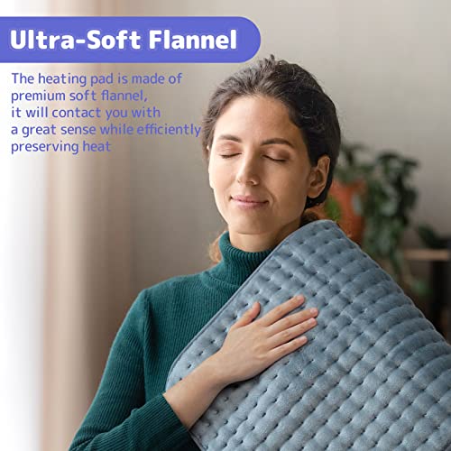 Large Electric Heating Pad for Back Pain Relief