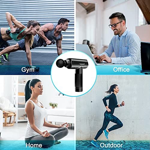 Powerful Percussion Massage Gun for Athletes - LCD Screen