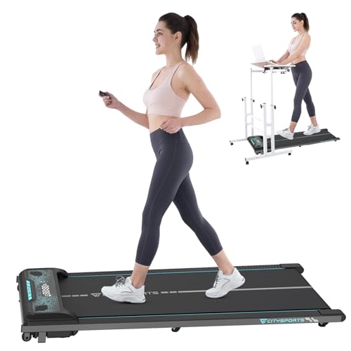 Compact Motorised Treadmill with Remote & Bluetooth Speaker