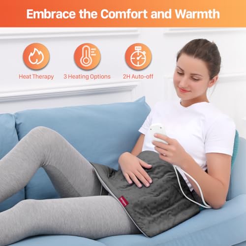 Comfytemp Electric Heat Pad - Back Pain Relief!