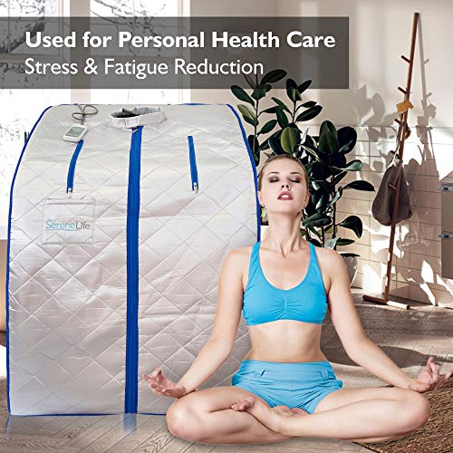 SereneLife Portable Infrared Sauna and Foot Pad