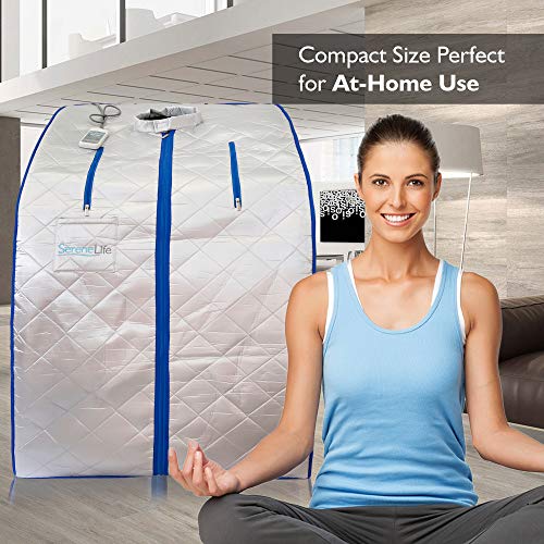 SereneLife Portable Infrared Sauna and Foot Pad